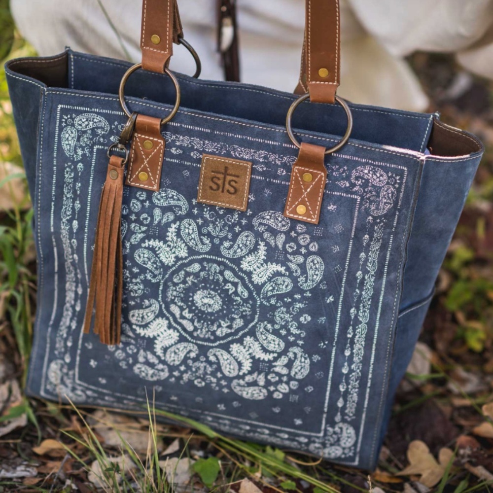 Bandana Tote by STS